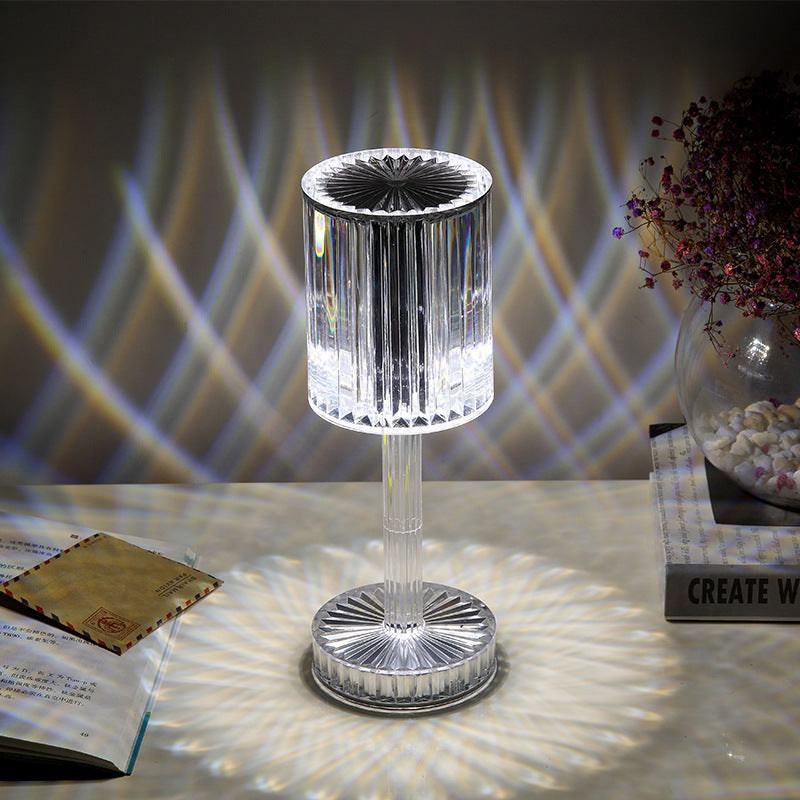 New Crystal Table Lamp Hotel Decoration Diamond Romantic Warm Led